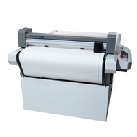 Stock américain vente en gros CALCA 24 "X 35" coupeur numérique à plat à alimentation automatique 2.2kw pour Machine de découpe de film d'impression DTF en vrac