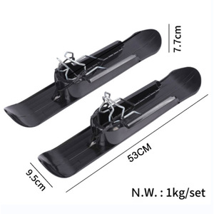 Plaque de ski pour poussette bébé, skis en alliage d'aluminium pour utilisation hivernale en extérieur - Product Image 2
