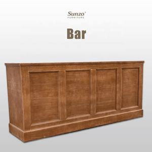 Meja <span class=keywords><strong>Bar</strong></span> Pernikahan Hotel Restoran Furnitur <span class=keywords><strong>Bar</strong></span> Kayu Pedesaan Barat - Product Image 4