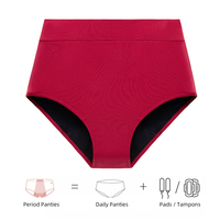 Culottes menstruelles anti-fuites pour femmes, protection intégrale, sous-vêtements menstruels, maillots de bain pour femmes