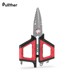 Pullther kéo câu cá 6.3inch kéo câu cá cho dây bện dây câu máy cắt răng cưa lưỡi đa chức năng - Product Image 3