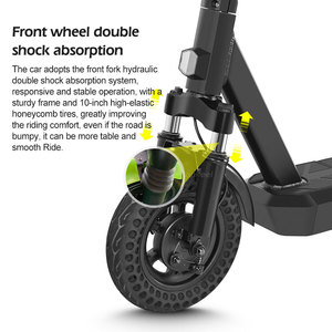 Trottinettes électriques pliables tout-terrain puissantes Mankeel Pioneer Private 500W pour adultes - Product Image 4
