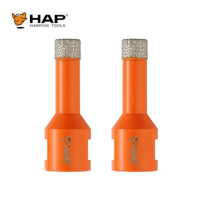 Emballage blister 6 pièces ensemble de forets à noyau de diamant brasés 5mm 6mm 6.5mm 8mm 10mm 12mm Kit de scie cloche à tige hexagonale - Product Image 5