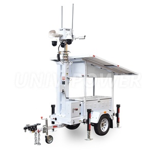 CCTV <strong>Camera</strong> Trailer Mobile <strong>Surveillance</strong> Tower Security with Telescopic Mast - Product Image 4