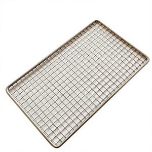 Rejilla de titanio para barbacoa, chapa plana flexible 304 Ranger para sándwiches y pizza, malla de rejilla al por mayor, resistente a la corrosión, antiadherente - Product Image 1