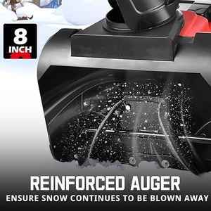 Sopladora de Nieve Turboalimentada, Máquina Industrial para Quitar Nieve, Escoba Rotatoria para Limpieza de Estacionamientos y Caminos - Product Image 4