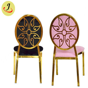 Vente en gros de chaise de mariage en acier inoxydable d'excellente qualité bon marché JC-J05 - Product Image 2