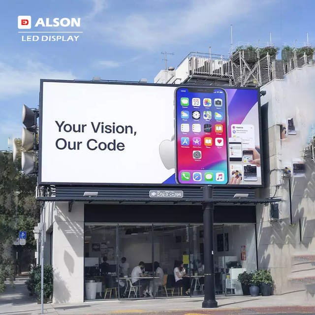 ALSON LED Full-Color Outdoor Advertising Display Screen Video Billboard Large-Screen Outdoor