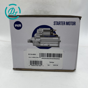 ชุดสตาร์ทเตอร์ใหม่ EexcavaStart 12V 1.4KW 11 ฟัน หมุนตามเข็มนาฬิกา สำหรับระบบเครื่องยนต์ดีเซล 129608-77010 S114-815 S114-817 สำหรับงานหนัก - Product Image 6
