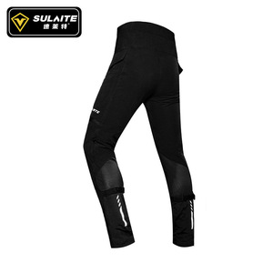 Pantalon de moto Sulaite noir respirant pour homme, équipement de course d'été - Product Image 2