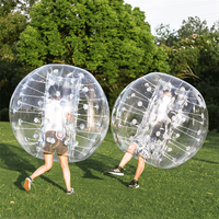 Ballon Zorbing Gonflable Transparent Personnalisable en PVC Commercial avec Garantie de 3 Ans Pasta GM-023