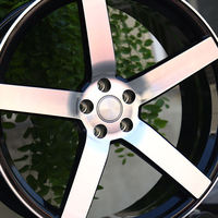Rines Monobloque Forjados Personalizados de 19, 20 y 22 Pulgadas, 5x112, 5x120, 5x114.3, 5 Radios, Diseño Cóncavo Profundo para Range Rover, BMW X5, G63 AMG