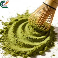 Poudre de Matcha Naturelle et Poudre de Fleur de Pois Papillon de Qualité Alimentaire pour Smoothies et Yaourts