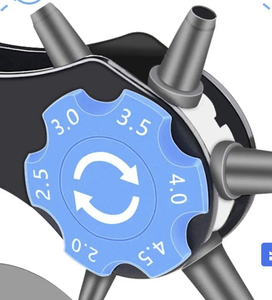 Pince Emporte-Pièce pour Cuir Robuste, Outil Poinçonneur à Main pour Trous de Ceinture à 6 Tailles - Product Image 2