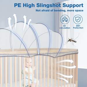 Couverture de lit bébé moustiquaire protection bébé ventilation Anti-moustique anti-insecte Empêcher la propagation des maladies - Product Image 4