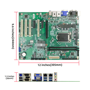 لوحة أم Adipcom ATX intel الجيل التاسع I9/I7/I5/<span class=keywords><strong>I3</strong></span> LGA-DDR4 تدعم لوحة أم للتحكم الصناعي في الذاكرة 32 جيجابايت - Product Image 6
