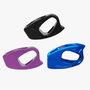 Ajustador de Cuerda Ligero Negro para Montañismo y Escalada - Gancho Organizador de Cuerdas de Aleación de Aluminio para Senderismo y Vía Ferrata - Product Image 5