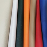 Rouleaux de cuir synthétique gaufré en PVC lychee crypté de 0,6 mm, écologiques, pour la décoration intérieure automobile, fabriqués en Chine