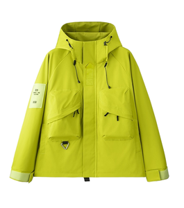 Men's Autumn Casual Varsity <b>Jacket</b>-Hooded Quilted Bubble Padded Coat Zipper Closure OEM Service Warm <b>Fleece</b> <b>Lined</b> Outdoor <b>Jacket</b> - Product Image 1