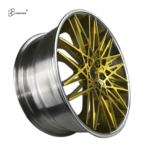 Pengzhen ล้อรถโดยสารสีทองขัดเงาแบบหลายก้าน5X112 5X120สำหรับ BMW E36 46 <span class=keywords><strong>60</strong></span> 90 34 39 92 - Product Image 2
