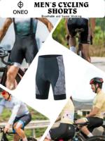 Échantillon GRATUIT - Short de cyclisme unisexe grande taille avec rembourrage 4D respirant et coupe-vent pour VTT