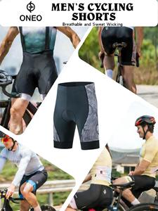 CAMPIONE GRATUITO <span class=keywords><strong>Pantaloncini</strong></span> da Ciclismo Unisex Taglie Forti con Imbottitura 4D Traspiranti Antivento <span class=keywords><strong>per</strong></span> Mountain Bike - Product Image 4