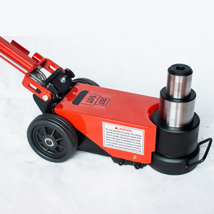 Leading Technology Red Oil-water Separator Chromed <strong>Pneumatic</strong> Hydraulic Floor <strong>Jack</strong> for Truck Repair - Product Image 6
