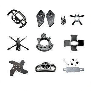 Pièces imprimées en 3D en nylon PA12 personnalisées MJF SLS avec inserts filetés en laiton Heat0Set M2-M10 pour composants structurels de drones - Product Image 2