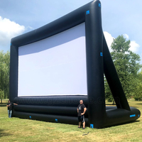 Cinéma gonflable portable sur mesure, écran de cinéma gonflable portable pour l'extérieur, pour la publicité