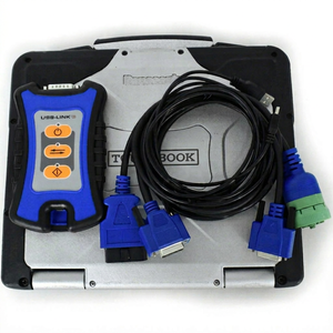 Outil de diagnostic pour camions lourds VAGSCAN Data Link 2 version USB pour ordinateur portable CF31 avec Nexiq USB Link 3 - Product Image 1