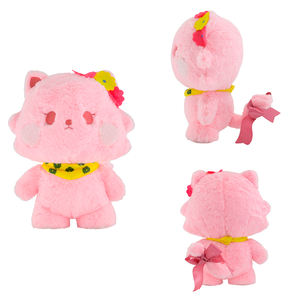 Professionnel Faites Votre Propre Personnage En <span class=keywords><strong>Peluche</strong></span> Personnage Rose Chat En <span class=keywords><strong>Peluche</strong></span> Filles Cadeau En Gros Animal En <span class=keywords><strong>Peluche</strong></span> - Product Image 1