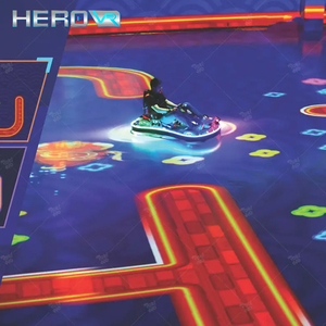 HEROVR รถแข่งแม่เหล็กสำหรับการแข่งขันระหว่างผู้ปกครองและเด็ก โครงสร้างเสริมความแข็งแรง พร้อมระบบฉายภาพ สำหรับความบันเทิงในศูนย์รวมกิจกรรม - Product Image 6