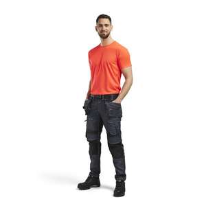 BLAKLADER - 3331101155004XL Camiseta con protección UV Rojo-EAN 7330509889756 CAMISETAS Y POLOS DE TRABAJO - Product Image 3