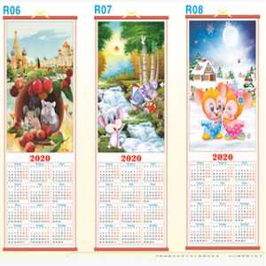 Giá Rẻ Giá Bán Sỉ Tùy Chỉnh In Chất Lượng Tốt Tường Lịch - Product Image 4