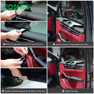 Foshio Set alat pembungkus mobil kustom, alat bantu pemasangan bungkus jendela warna Pro Loader - Product Image 6