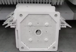 Presse à filtre automatique à plaques neuves pour l'industrie du traitement des graisses et des huiles, avec zone de filtration personnalisable (4m), construction en polypropylène - Product Image 2