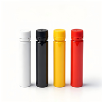 Flacon compte-gouttes médical à tube long de 10ml, 15ml, 20ml, 25ml, 30ml, 50ml avec bouchon inviolable pour sirop de collagène et herbes
