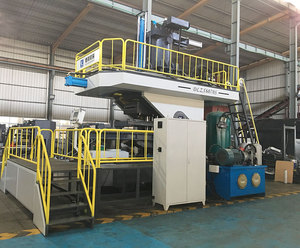 Hoàn Toàn Tự Động Cửa Cống Bìa Cát Máy Ép Đúc Đúc Đôi KHUÔN CÁT Màu Xanh Lá Cây Kim Loại Sắt Máy Ép - Product Image 3