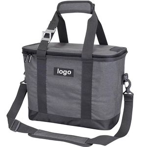Échantillon gratuit : Panier isotherme pliable grand format pour le transport de nourriture, idéal pour les pique-niques, les courses et les déjeuners, imperméable et résistant. - Product Image 5