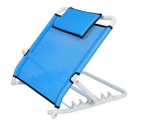 Oreiller de lecture de repos de dos de lit réglable pliant pour l'oreiller de dos d'adulte de lit pour s'asseoir dans le lit pour le soulagement des brûlures d'estomac - Product Image 2