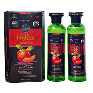 WELLTNO Gel Colorante per Capelli Neri in 5 Minuti Senza <span class=keywords><strong>Ammoniaca</strong></span> Copertura 100% dei Capelli Grigi Colori Duraturi Facile Applicazione Disponibile - Product Image 1