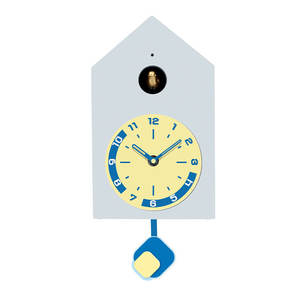 Orologio da parete in plastica dal design moderno orologio da parete con suono di uccello orologio da parete decorazione per la casa - Product Image 6