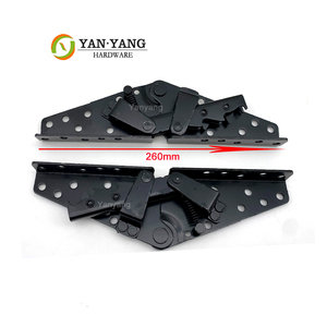 Charnières de canapé-lit réglables Yanyang, charnières en fer noir <span class=keywords><strong>pour</strong></span> meubles, charnières à <span class=keywords><strong>clic</strong></span>-<span class=keywords><strong>clac</strong></span> - Product Image 1