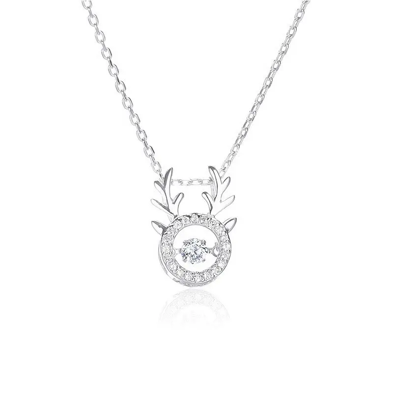 2024 New titanium steel light luxury fashion necklace exquisite everything temperament collarbone chain waterproof jewelry