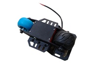 Moteur de skateboard sans balais à double axe 90 mm, roulettes en plastique pour patins à roulettes électriques, conception robotique