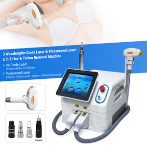 Máquina Portátil 2 em 1 de Remoção de Tatuagens a <span class=keywords><strong>Laser</strong></span> de Picosegundos e Depilação a <span class=keywords><strong>Laser</strong></span> de Diodo - Product Image 2