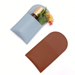 Pu Leather Travel Perfume Mini Essential Oil Storage Pouch Colorful Lipstick Case Quick Shipping - Product Image 1