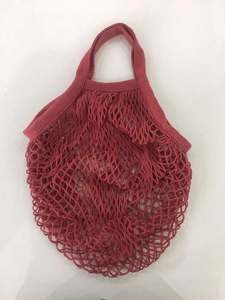 Sac fourre-tout de plage léger en maille de coton - Product Image 4