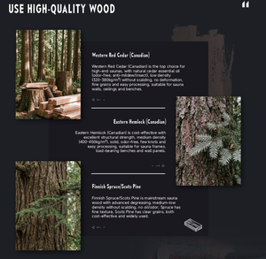 Sauna infrarouge de luxe pour bien-être - 2-3 personnes, fonctionnement silencieux, cèdre aromatique, salle de traitement et cour prêts pour les studios de <span class=keywords><strong>SPA</strong></span> - Product Image 3