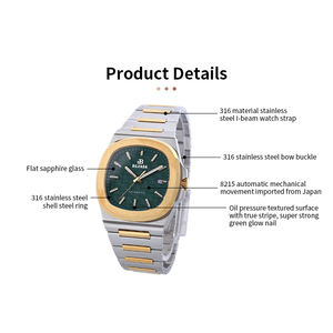 <span class=keywords><strong>Montre</strong></span> à quartz de luxe en acier inoxydable pour hommes avec cadran décontracté <span class=keywords><strong>ultra</strong></span> tendance - Product Image 3